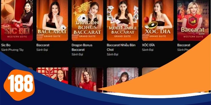 TOP 5 game bài đổi thưởng online nổi bật tại 188Bet